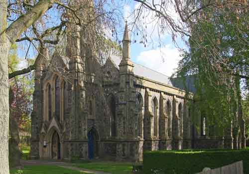 Exterior view of Christchurch New Catton Norwich