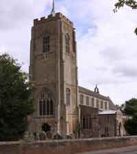 Emneth church st Edmund exterior view