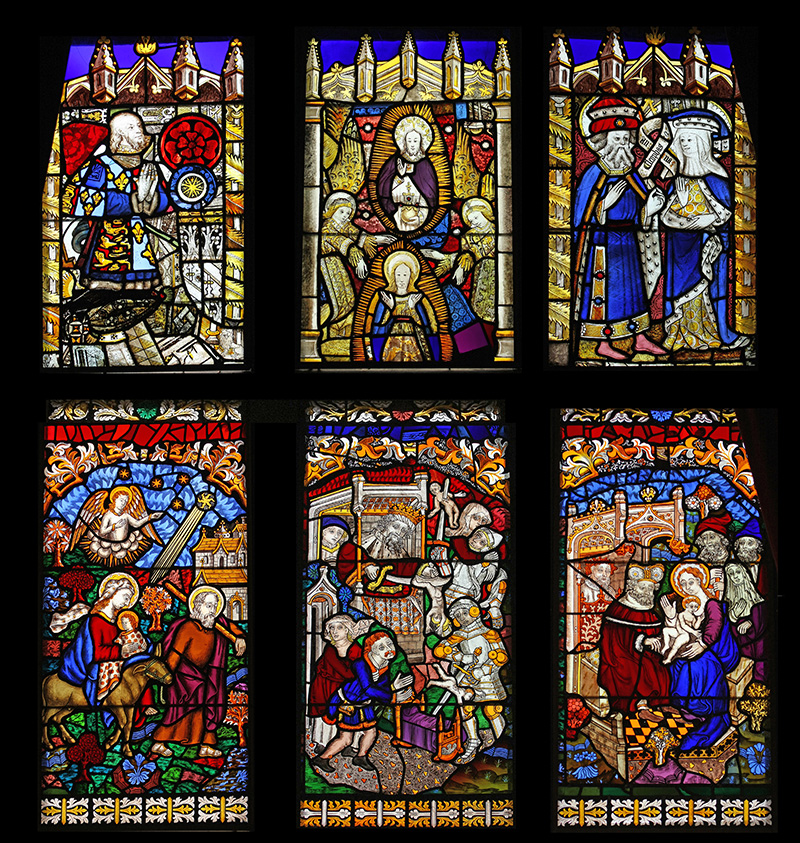 South window 2 stained glass of Felbrigg Hall
