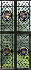 Coat of arms window 3 of Ketterignham Hall