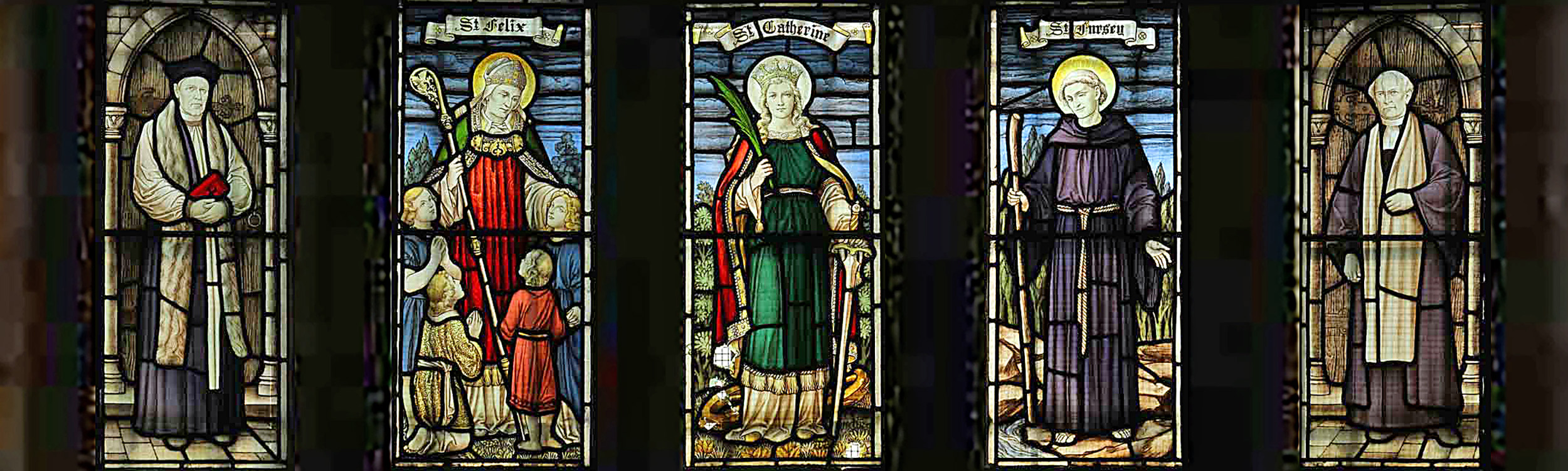 St Catherines baptistery window