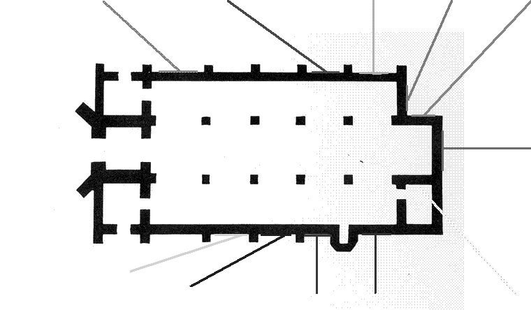 plan of St Andrew church Norwich