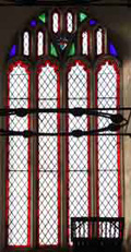 West window - St John de Sepulchre, Norwich