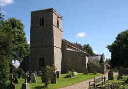 exterioe view of Weston Longville church